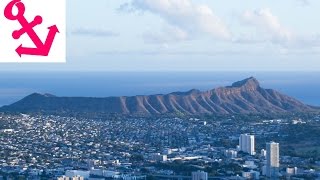 preview picture of video '[FULL HD] View at the overlook Pu'u Ualaka'a State Wayside Park Tantalus Round Top Drive'