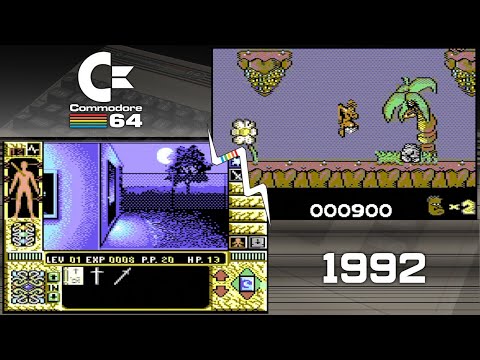 Top 50 Commodore 64 (C64) games of 1992 - in under 10 minutes