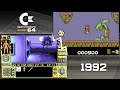 Top 50 Commodore 64 c64 Games Of 1992 In Under 10 Minut