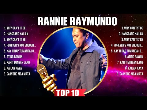 Rannie Raymundo The Best Music Of All Time ▶️ Full Album ▶️ Top 10 Hits Collection
