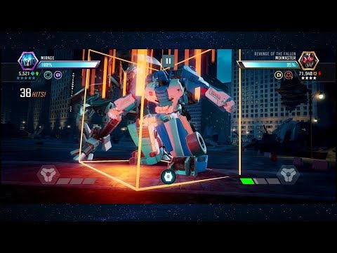 R3 5 Star Mirage vs Mixmaster - Transformers: Forged to Fight