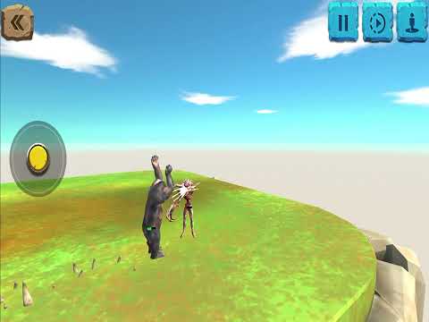 Goro the giant versus scourge in Animal Revolt Battle Simulator boss fight