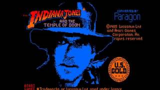 [AMSTRAD CPC] Indiana Jones And The Temple Of Doom - Longplay & Review