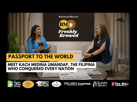 [Freshly Brewed] Trailblazing the Globe: Kach Umandap’s Historic Journey (Part 1)