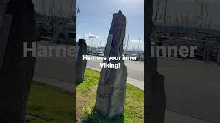 Best Viking Statue #statue #leiferikson #viking #vikings #best #rob #100 #shortsvideo #seattle #usmc