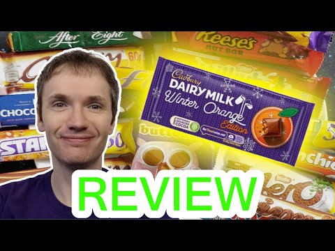 Cadbury's Dairy Milk Winter Orange Edition Review