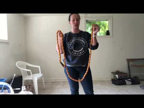 For Dog Professionals: How to make and use a "Figure 8" leash