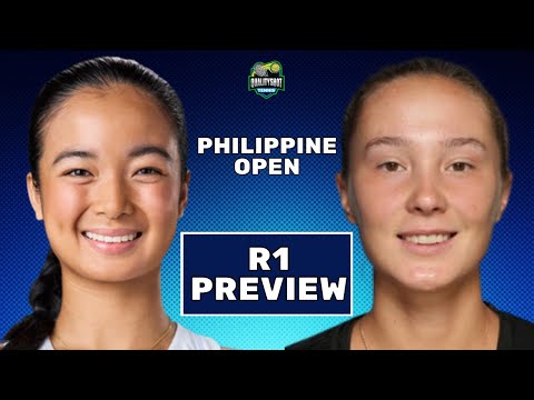 Alexandra Eala vs Alina Charaeva - Preview & Prediction - 2026 WTA Philippine Open