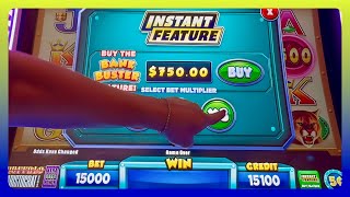$750 Bonus Buy Jackpot! Las Vegas Casino Slots!