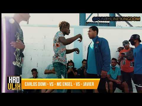 CARLOS DOMI vs MC ENGEL vs JAVIER | PUNCHLINE KINGDOM | 8vos | Preselección Fecha 2