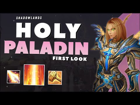 SHADOWLANDS Alpha: HOLY PALADIN First Look!