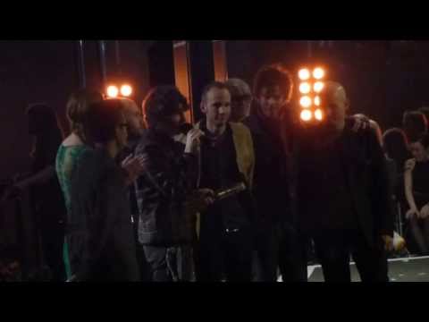 P3 Guldgalan 2014 - Håkan Hellström tackar för GuldMicken 2014-01-18