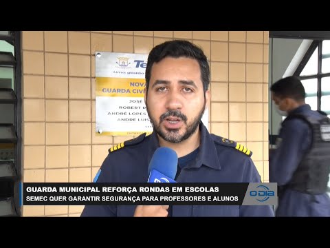 Guarda Municipal reforça rondas em Escolas e SEMEC atenta para professores e alunos 11 04 2023