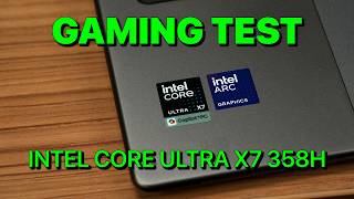 Gaming test - Intel Core Ultra X7 358H (MSI Prestige 14 Flip AI+ D3MTG)