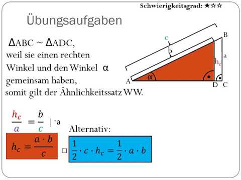 Vorgehen beim formalen Beweisen - Beweise mithilfe von Ähnlichkeiten Teil 3