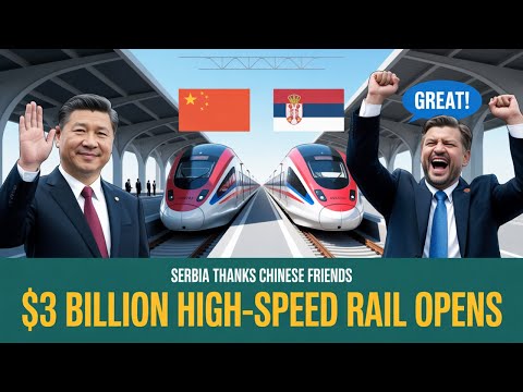 Serbia Celebrates Opening of Chinese-Built High-Speed Rail Connection