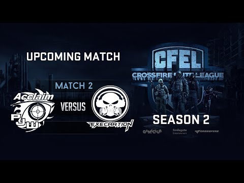 [CFEL2018 S2 Day 12] Acclaim Empire X vs Execration - Match 2