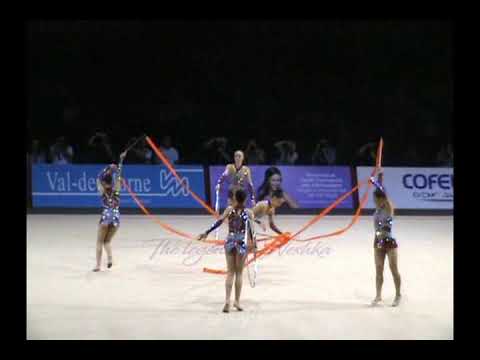 UZBEKISTAN 3 ribbons 2 hoops - 2011 Thiais Groups EF