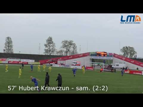 Bramki z meczu III ligi Górnik Konin - Elana Toruń