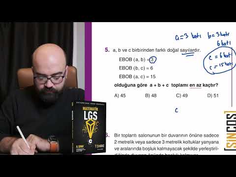 Lgs Matematik Ebob Ekok Soru Çözümü - İzmir İçerik - Yasin Coşkun Eğitim Kurumları