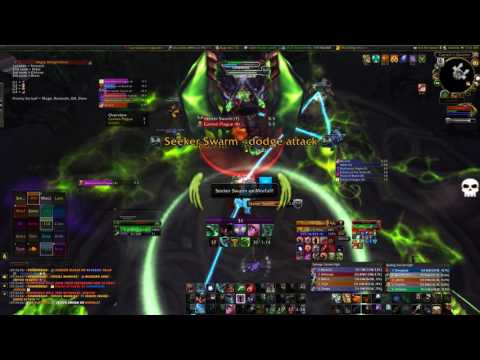The Nighthold Mythic - Tichondrius | Onsläught - Bonechewer | DH POV (Illidanne)