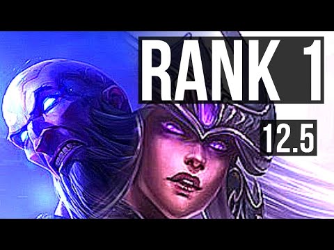 RYZE vs SYNDRA (MID) | Rank 1 | JP Challenger | 12.5