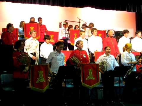 Dan Stone in School Band