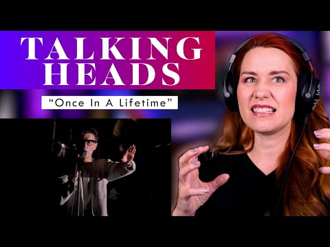 How Did I Get Here? Talking Heads Vocal ANALYSIS of "Once In A Lifetime"