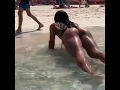 Fitness Hottie At The Beach