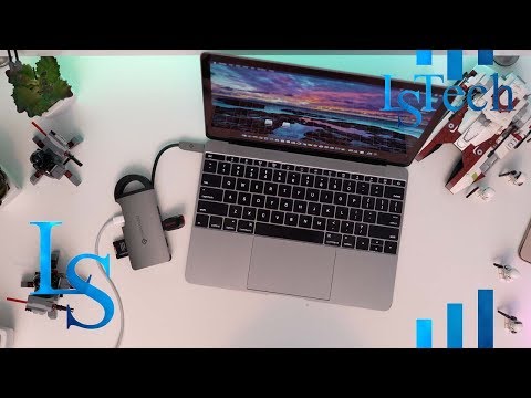 NOVOO USB C Hub, Portable 8 in 1 USB C Hub