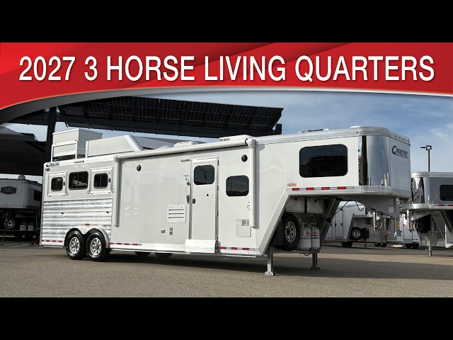 Preview image of 2027 Cimarron Norstar 3 Horse Living Quarters youtube video