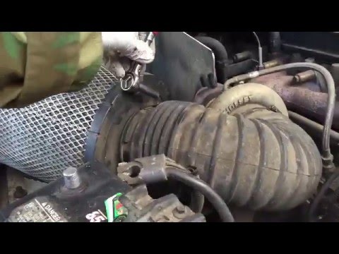 Alternator replace Dodge Ram 2001 turbo diesel 2500 how to change.