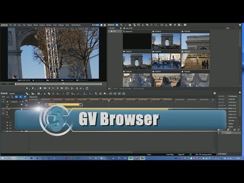 Introducing EDIUS 8 - part 3 - GV Browser