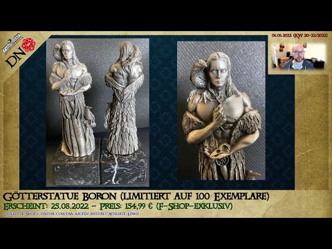 BORON-Statue vorbestellbar & neuer Fantalk zur Ukraine-Anthologie (DSA-Nachrichten KW20-22/22) #031