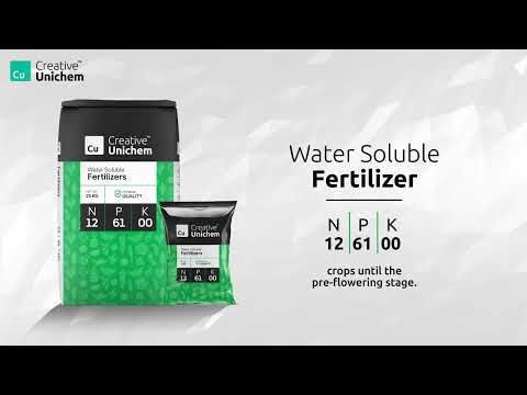 Npk 12 61 00 Water Soluble Fertilizer