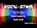 Taylor Swift - The Archer (Karaoke Version) with Lyrics HD Vocal-Star Karaoke