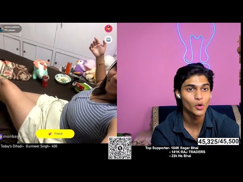 Naughty Talk 👀🥵 with Drunk Girl on Monkey Chat Live Video | Prankur Rajput | UNFILTERED by Pratham 😍