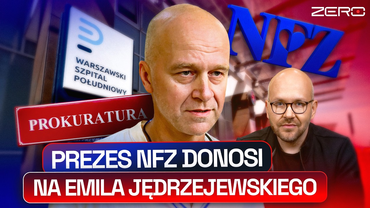 NFZ, PROKURATURA I DR JĘDRZEJEWSKI. ZAWIADOMIENIE WS. SZPITALA POŁUDNIOWEGO ROK PO KONTROLI