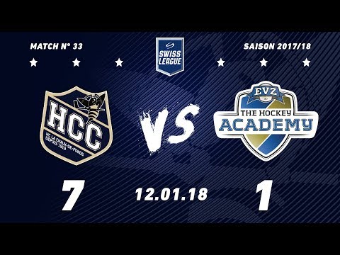 12.01.2018 HC La Chaux-de-Fonds - EVZ Academy (7-1)