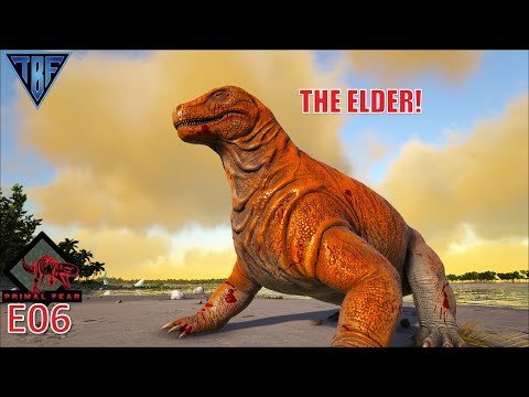 We finally have our Elder Moschops!  Primal Fear - Ark Survival Evolved modded Adventure E06