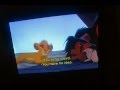 Fan Dub Lion King Scar Tricks Simba Simba