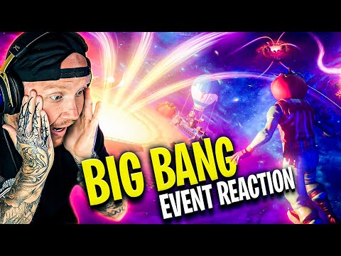 FORTNITE BIG BANG EVENT REACTION!
