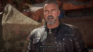 Mortal Kombat 11 - Terminator T-800 VS. Terminator T-800 Gameplay And Fatalities!