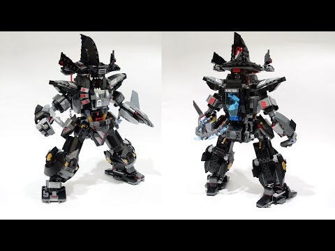 Lego Garma Mecha Man lego set 70613 Mod - How to mod with knee joints!