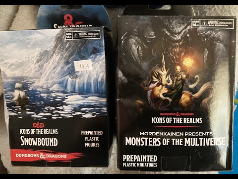 D&D Icons of the Realms, Mordenkainen Monsters of the Multiverse Unboxing #dnd #miniatures #unboxing