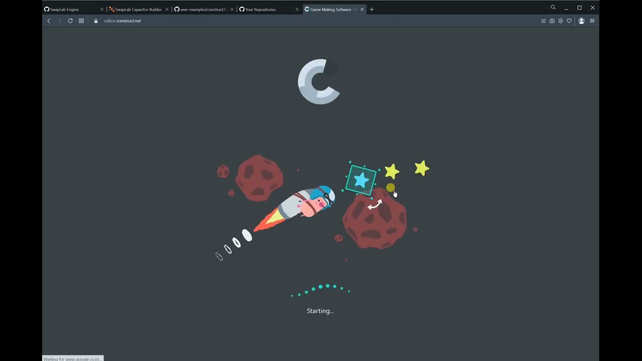 Construct 3: GitHub Sign In + Build Android studio with Capacitor Steps