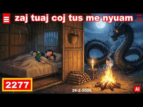 dab hais hmoob - 2277 - 26-2-2026 zaj tuaj coj tus me nyuam, หมู่บ้านที่หน้ากลัว, Das gruselige D...