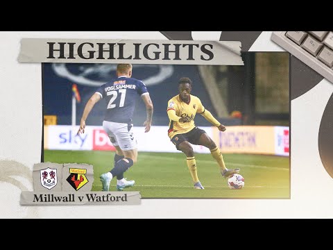 Millwall 3-0 Watford | Highlights