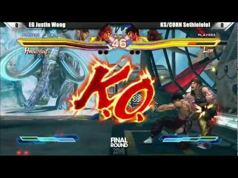 Justin Wong vs Sethlolol - Street Fighter X Tekken - Final Round XVI Winners Finals