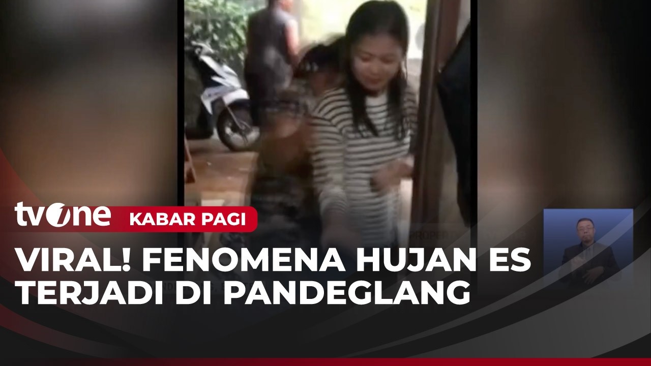 Fenomena Hujan Es Di Pandeglang